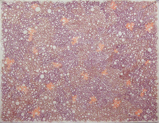 Untitled - Brown, orange, purple